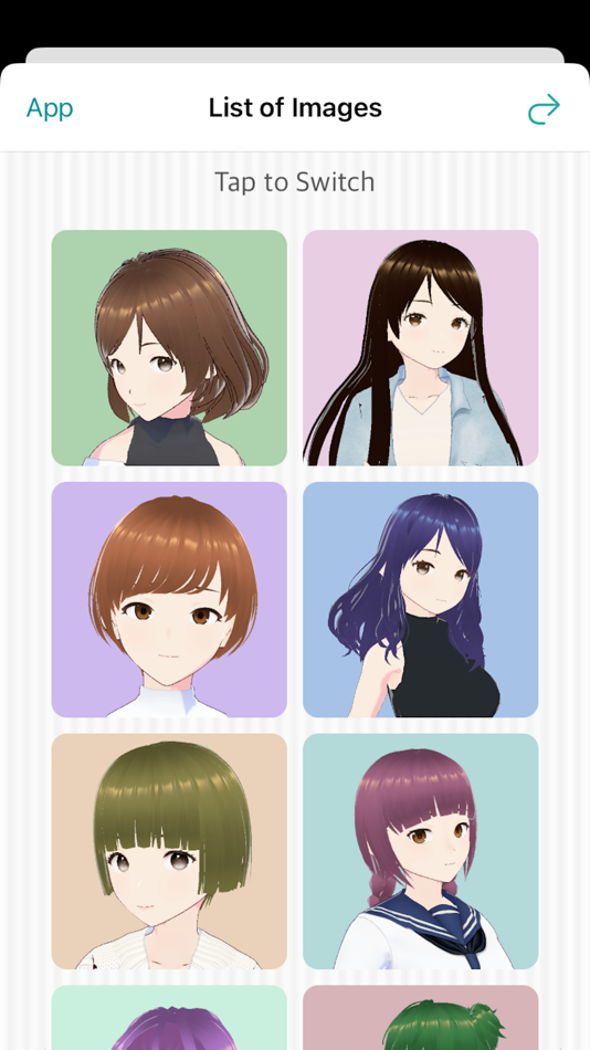 #5. 20 Girls Clock (iOS) 由: Mihoko Araki