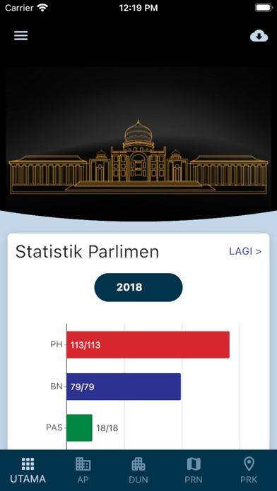 PRU Malaysia Screenshot