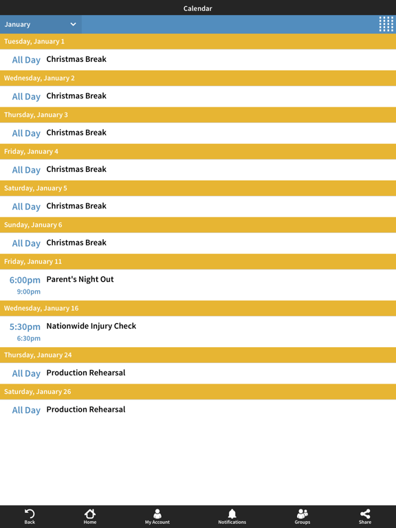 Leap of Faith Dance Company iPad screenshot 6 - Sports app