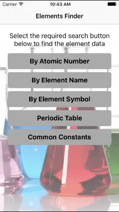 Elements Finder iPhone image 1