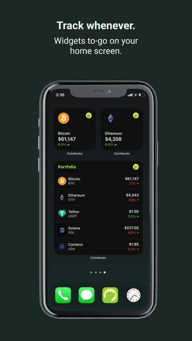 CoinGecko: Crypto Tracker, NFT Screenshot