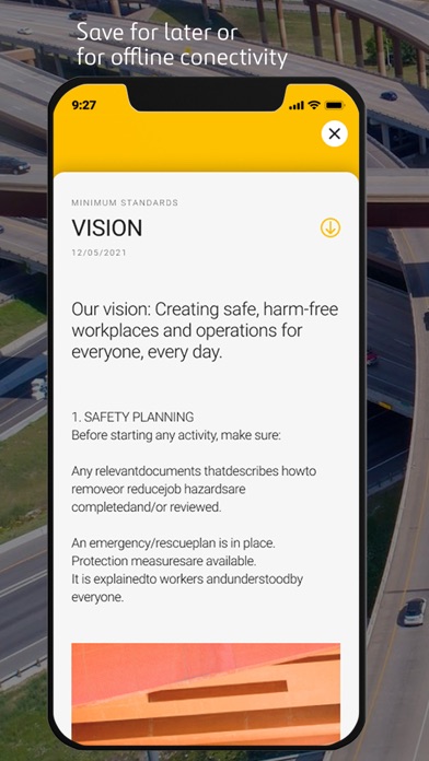 Hub health, safety & wellbeing Screenshot