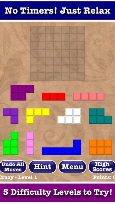 Screenshot #2 pour Tangrams Block Puzzle