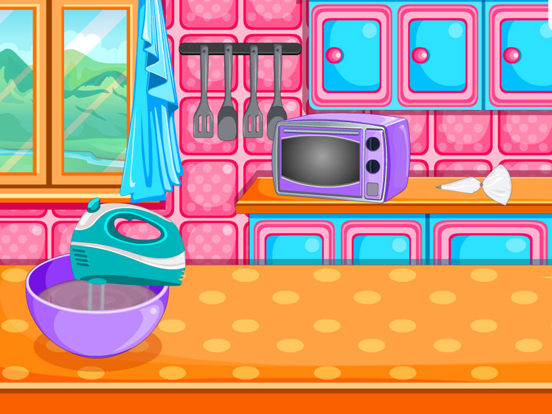 Baking black forest cake games iPad screenshot 4 - Games app