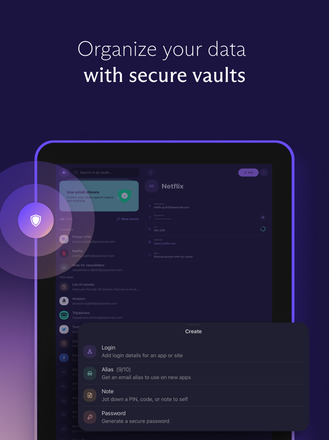 ‎Proton Pass - Password Manager Screenshot