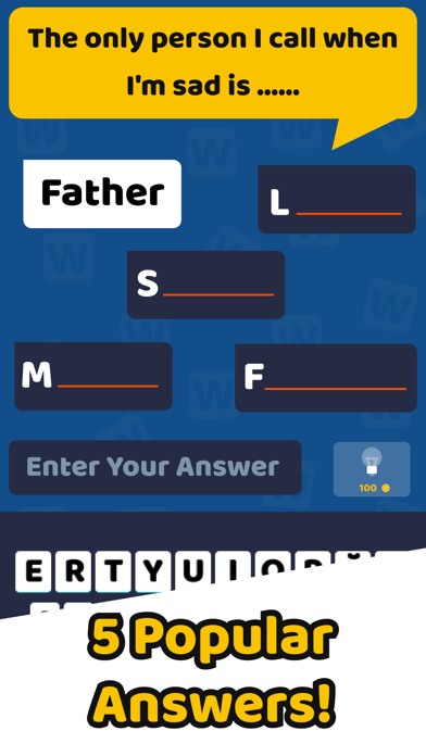 WordMania: Popular Words Screenshot