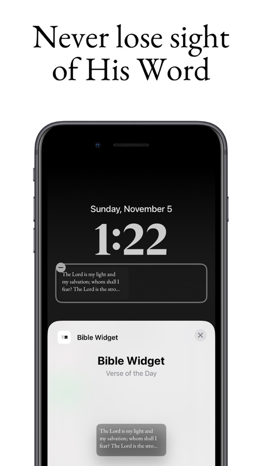 Bible Widget - 1.2.6 - (iOS)