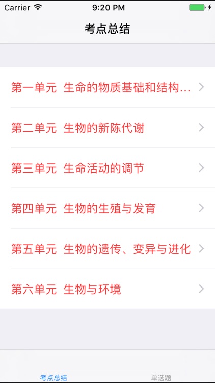 高考生物总复习大全