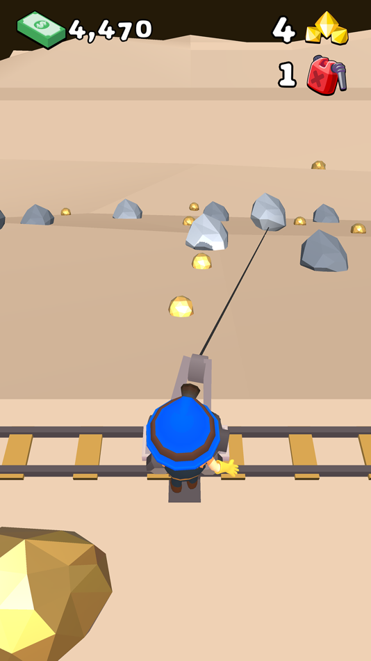 #8. Gold Caves (iOS) 由: Henrique Silva