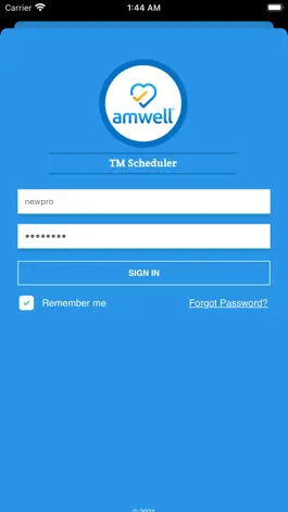 Game screenshot Amwell - TM Scheduler mod apk
