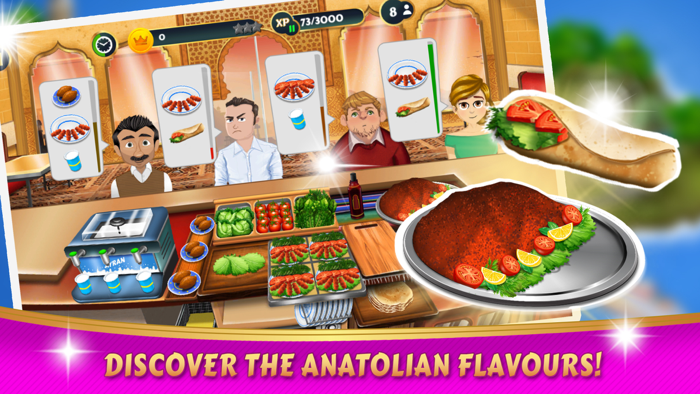 Kebab World Chef Cafe Cooking