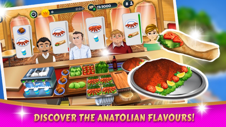 Kebab World: Chef Cafe Cooking screenshot-3