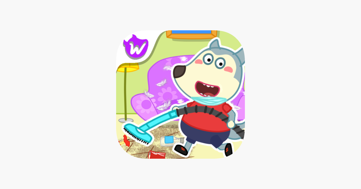Wolfoo House Cleanup Life على App Store
