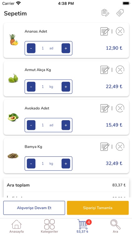 Gürmar Online Market screenshot-3