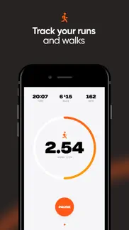 running coach - run & walk iphone screenshot 1