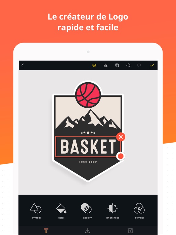 Screenshot #4 pour Logo Maker Shop: Créer,Creator