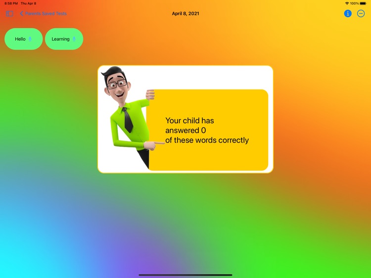 Andeanie Spelling Test screenshot-3