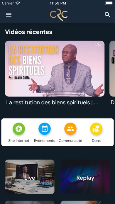 CRC International Screenshot