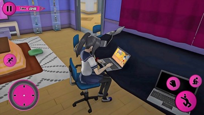 アニメガール 3D: 学校生活の楽しみのおすすめ画像3