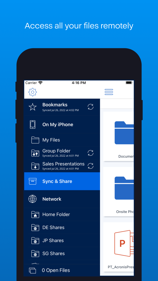 #2. Acronis Cyber Files (iOS) 由: Group Logic, Inc.