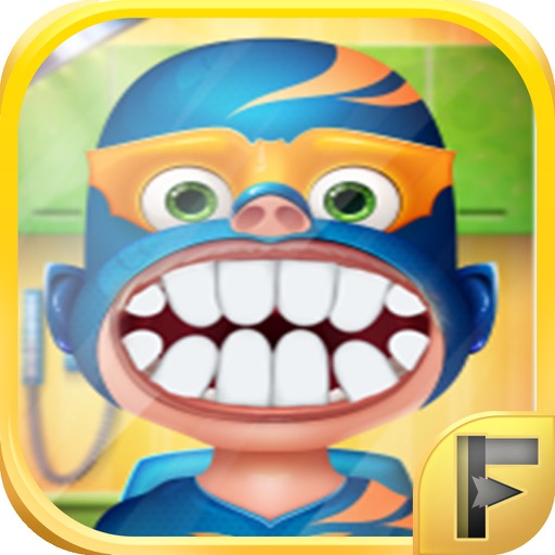 Mini Superheroes Crazy Dentist iOS App