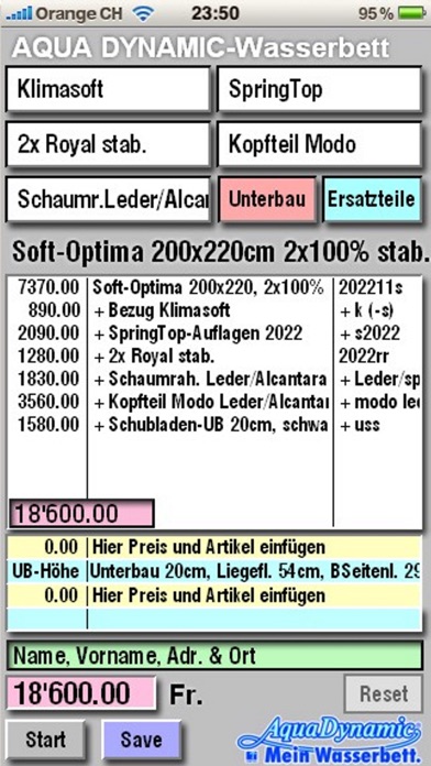 AQUA-Info Screenshot