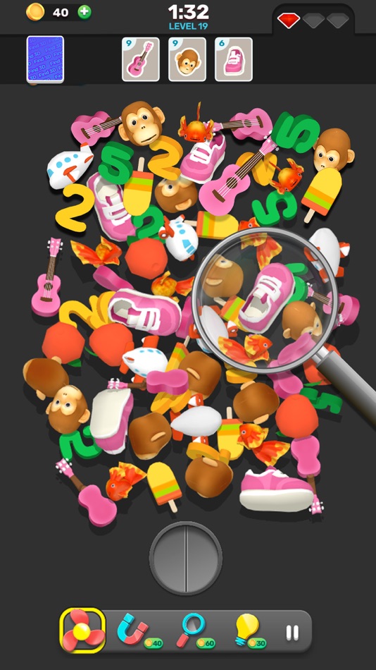 #1. Find 3D ™ - Match 3D Items (iOS) Bởi: Boombox Games LTD