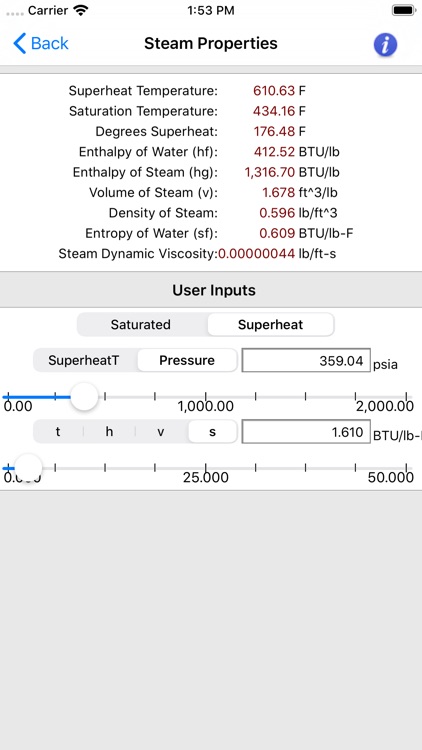 Steam Tables screenshot-9