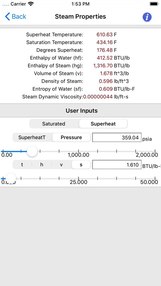 #10. Steam Tables (iOS) 由: Carmel Software Corporation