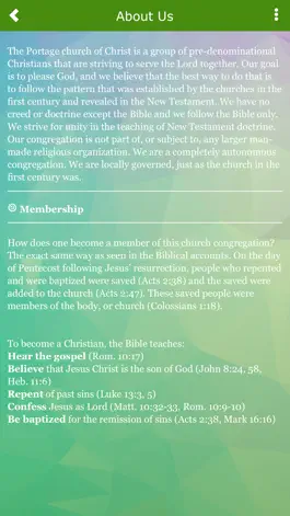 Game screenshot Portage church of Christ apk