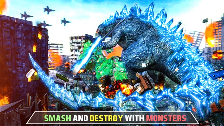 Monster City: Destruction Game screenshot-4