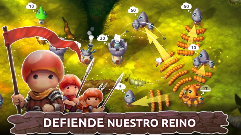 Mushroom Wars 2: RTS batalla screenshot 1