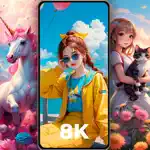 Girly Wallpapers for Girls 8K App Cancel