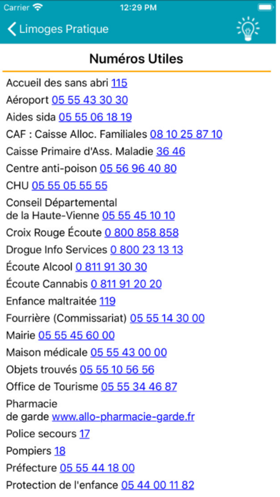 Limoges Pratique Screenshot