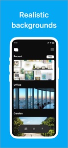 Virtual backgrounds - screenshot #2 for iPhone