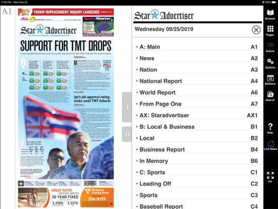 Honolulu Star-Advertiser iPad screenshot 4 - News app