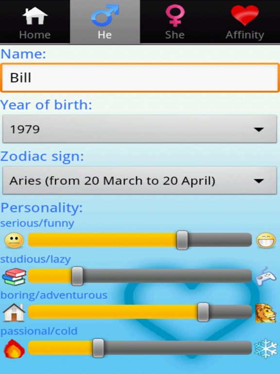 Screenshot #4 pour Love Affinity Test