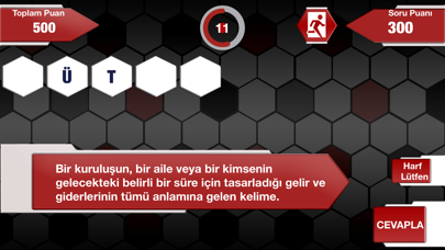 Kelime Oyunu Bilgi Yarışması Screenshot