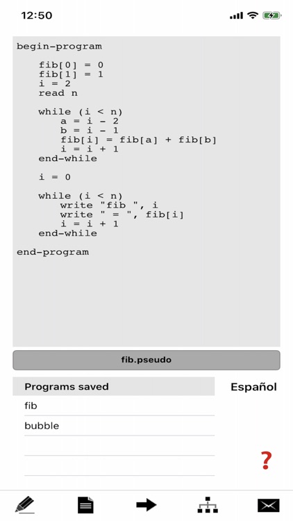 iPseudoCode - for phone