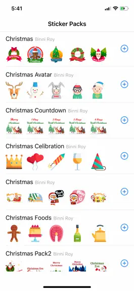 Game screenshot Christmas Stickers -WAStickers mod apk