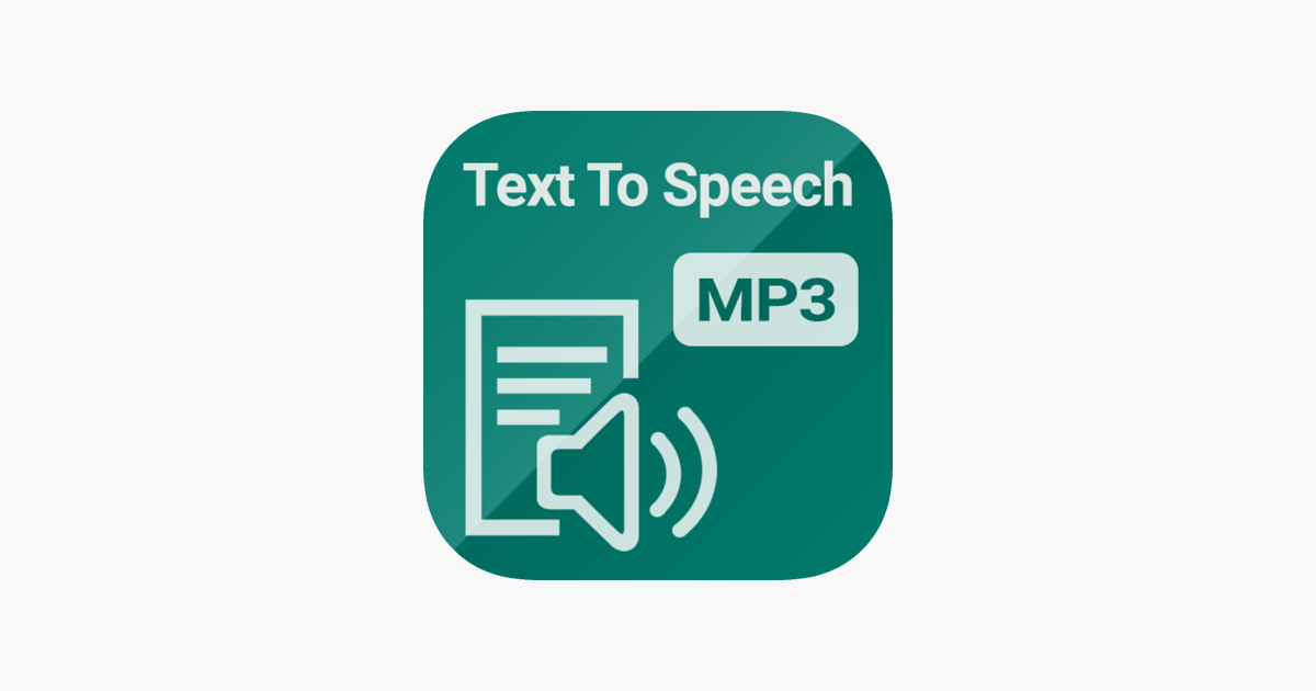 Text To Speech MP3 Save Share on the App Store