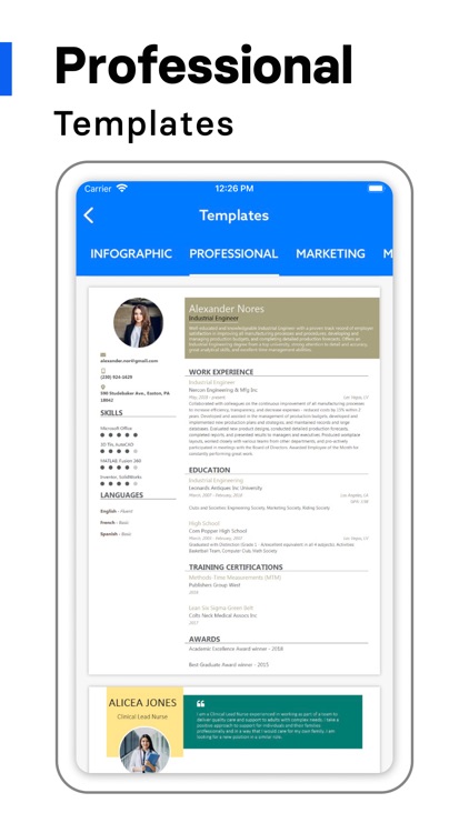 Resume Builder CV Maker screenshot-5