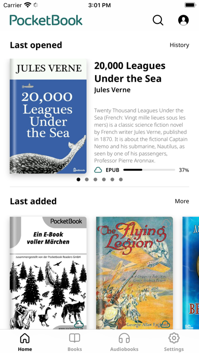 PocketBook Reader Screenshot