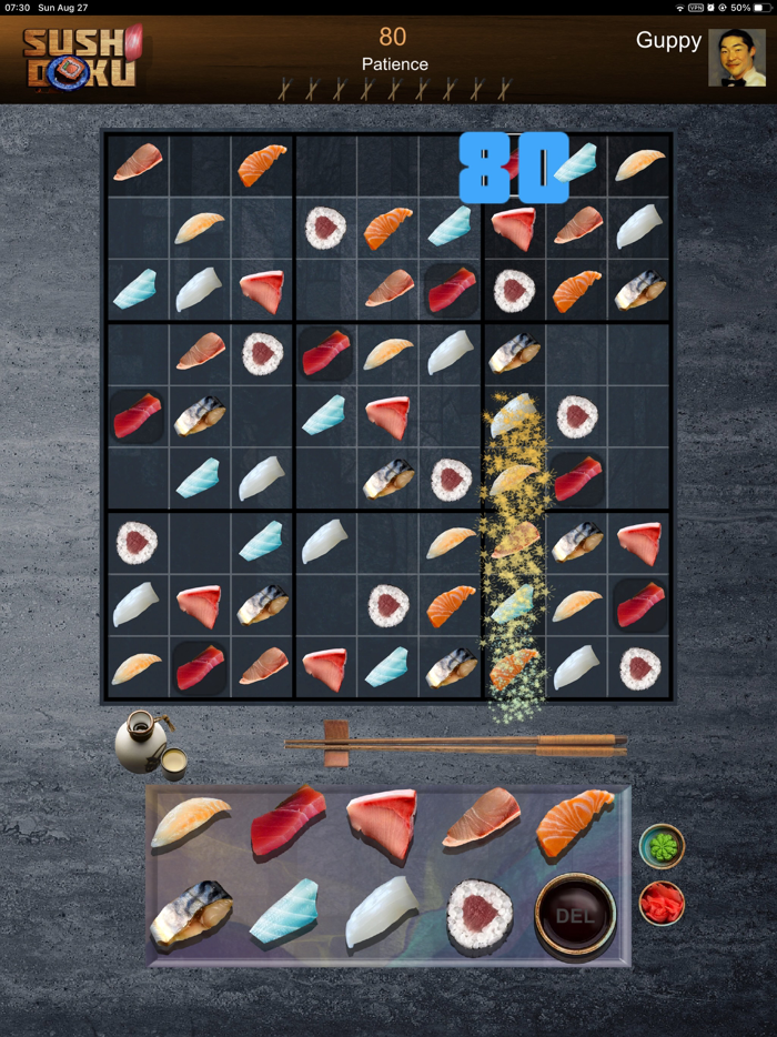 Sushidoku - Sudoku with Sushi