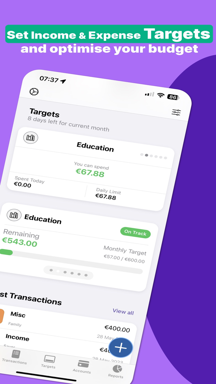 Moneta Expense Tracker