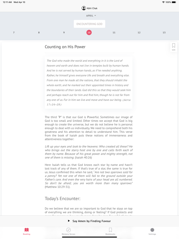 Screenshot #4 pour Four Minute Bible Study