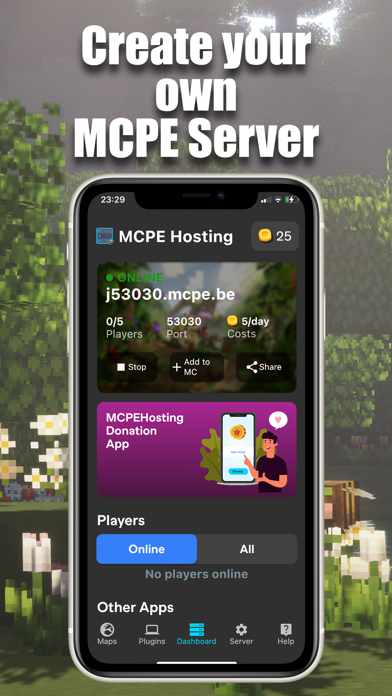 MCPE Hosting: Minecraft Serverのおすすめ画像2