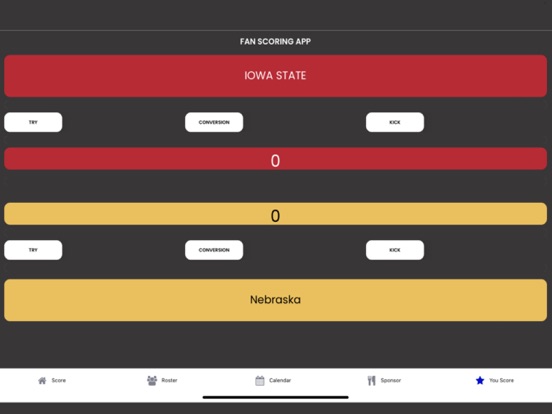 Iowa State Rugby Fan App iPad screenshot 9 - Sports app