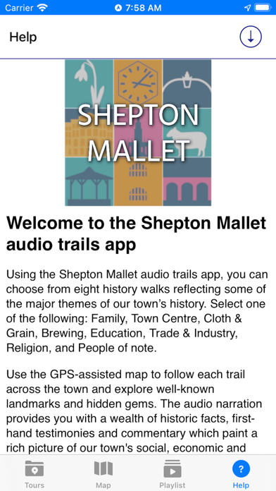 Shepton Mallet History Walks Screenshot