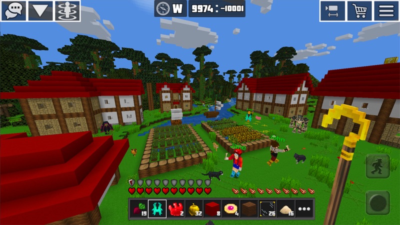 Mini World: Block Craft 3D Go screenshot 3